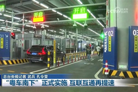 “粤车南下”正式实施:车主争相体验